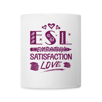 ESL-Lehrer ESL Unterricht - Tasse - Weiß - Vorne
