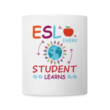 ESL-Lehrer ESL Unterricht - Tasse - Weiß - Vorne