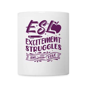 ESL-Lehrer ESL Unterricht - Tasse - Weiß - Vorne