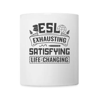 ESL-Lehrer ESL Unterricht - Tasse - Weiß - Vorne
