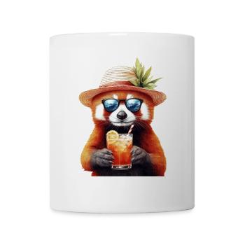 Roter Panda - Tasse - Weiß - Vorne