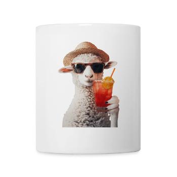 Schaf - Tasse - Weiß - Vorne