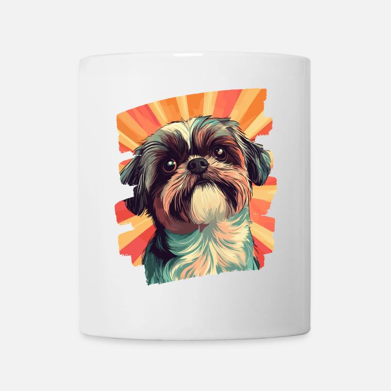 Shih Tzu - Tasse - Weiß