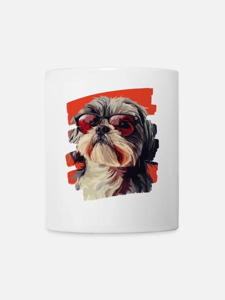 Shih Tzu - Tasse - Weiß