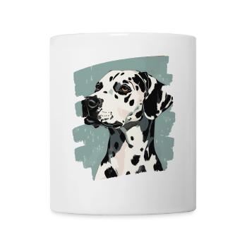 dalmatien - Mug blanc - blanc - Devant