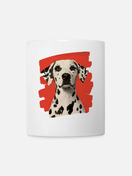 Dalmatiner - Tasse - Weiß