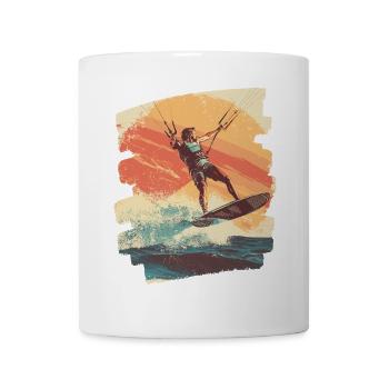Kitesurfer - Tasse - Weiß - Vorne