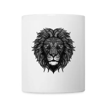 Lion Portrait - Mug - white - Front