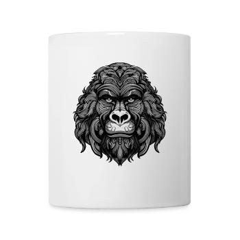 Gorilla Portrait - Mug - white - Front