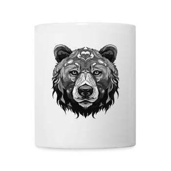 Polar Bear Portrait Polar Bear - Mug - white - Front