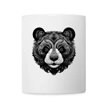 Panda Portrait - Tasse - Weiß - Vorne