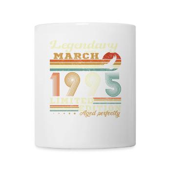 March 1995 Vintage Birthday Gift - Mug - white - Front