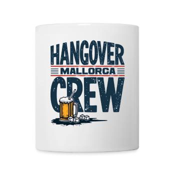 Hangover Crew Mallorca Partyshirt für Feierbiester - Tasse - Weiß - Vorne