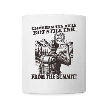 Funny Hiker's Birthday 46 Years - Mug - white - Front