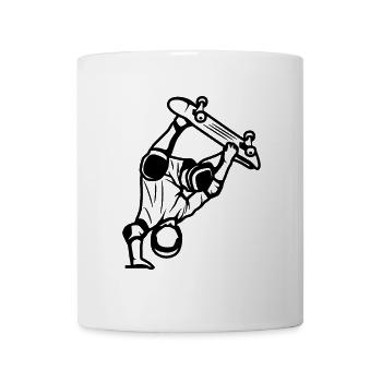 Skateboarder - Tasse - Weiß - Vorne