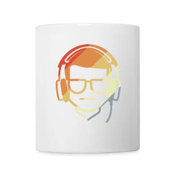 Gamer Dessin Rétro - Mug blanc - blanc - Devant