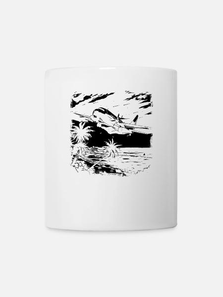 Luftfahrzeug - Tasse - Weiß