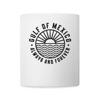 Gulf of Mexico Forever Coastal Badge - Tasse - Weiß - Vorne