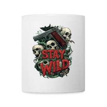 Stay Wild 1911 Handgun Sport Shooter - Mug - white - Front