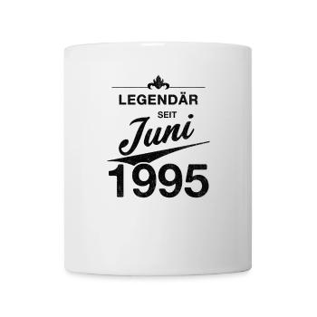 30th Birthday Legendary since June 1995 Born in '95 - Mug - white - Front