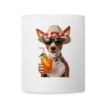 Basenji - Tasse - Weiß - Vorne
