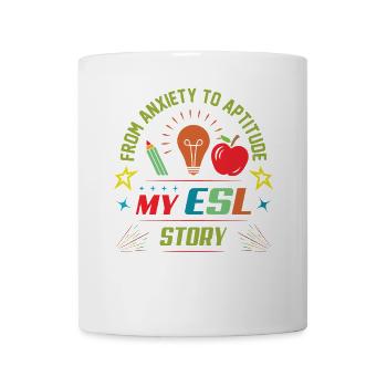 ESL-Lehrer ESL Unterricht - Tasse - Weiß - Vorne