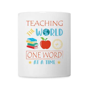 ESL-Lehrer ESL Unterricht - Tasse - Weiß - Vorne