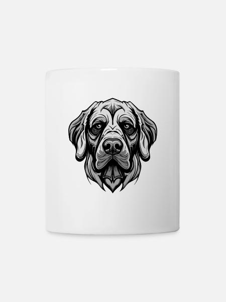 Kangal Hund Portrait - Tasse - Weiß