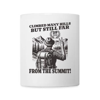Funny Hiker's Birthday 29 Years - Mug - white - Front