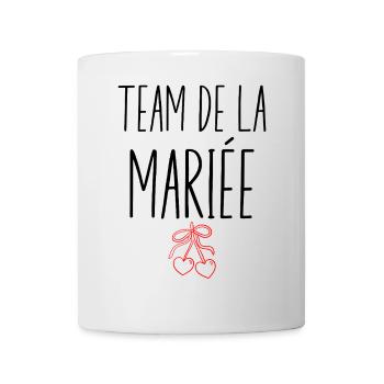 Wife Bride Team for a Bachelorette Party Team Bride - Mug - white - Front