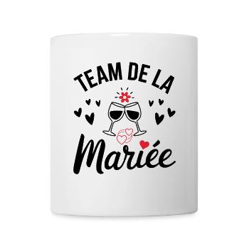 Wife Bride Team for a Bachelorette Party Team Bride - Mug - white - Front