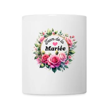 Wife Bride Team for a Bachelorette Party Team Bride - Mug - white - Front