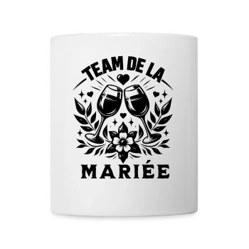 Wife Bride Team for a Bachelorette Party Team Bride - Mug - white - Front