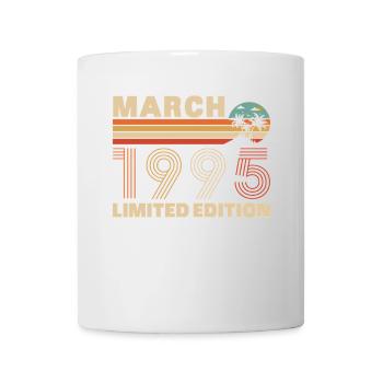March 1995 Vintage Birthday Gift - Mug - white - Front