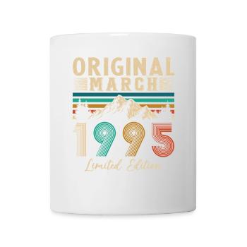 March 1995 Vintage Birthday Gift - Mug - white - Front