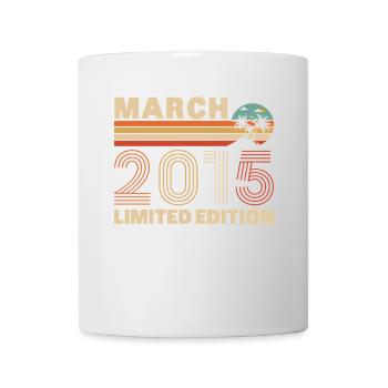 Mars 2015 Vintage Cadeau Anniversaire - Mug blanc - blanc - Devant
