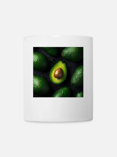 Avocado - Tasse - Weiß