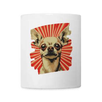 Chihuahua - Mug blanc - blanc - Devant
