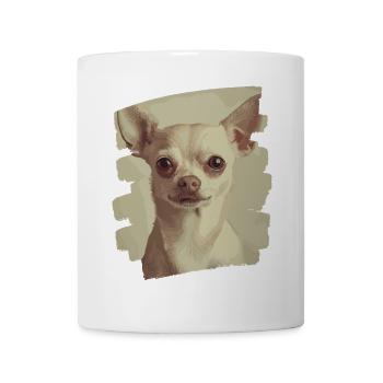 Chihuahua - Tasse - Weiß - Vorne