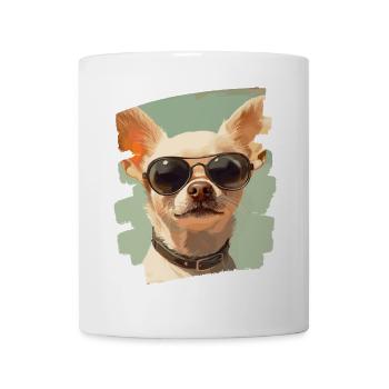 Chihuahua - Mug blanc - blanc - Devant