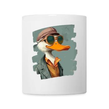 Ferme de canards - Mug blanc - blanc - Devant