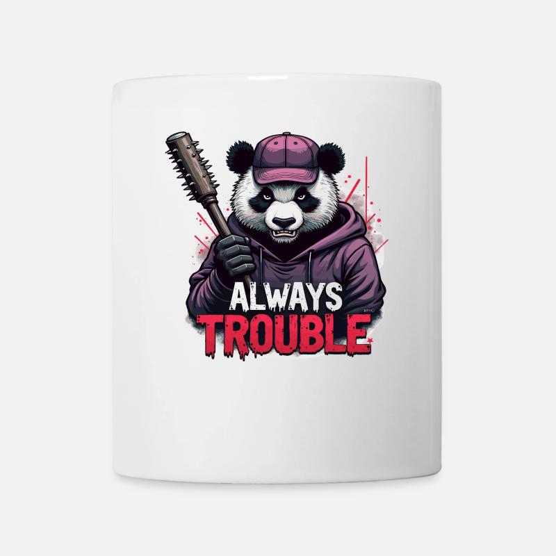 Gangster Panda Panda Panda Ours Pandas - Mug blanc - blanc