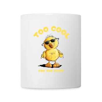 Cool chick with glasses I Easter - Mug - white - Front
