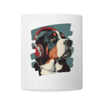 Chien de montagne Entlebuch - Mug blanc - blanc - Devant