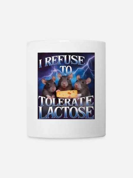 Laktose - Tasse - Weiß