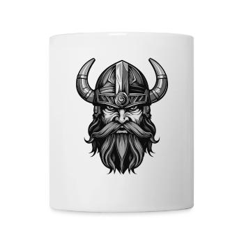 Wikinger Krieger Valhalla Odin - Tasse - Weiß - Vorne