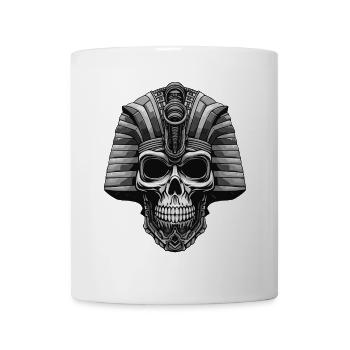 Pharaoh Skull - Mug - white - Front