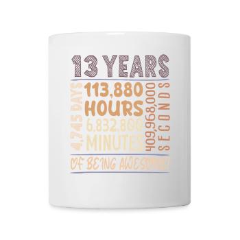 13 years old! Birthday Gift 13th Birthday - Mug - white - Front