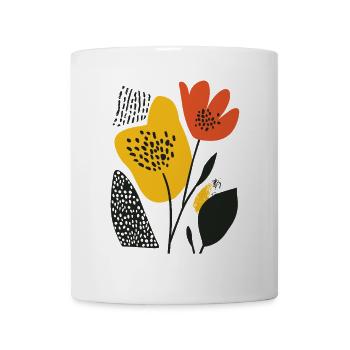 Matisse Blossom: Explosion of colour in retro style - Mug - white - Front
