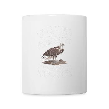Geier - Tasse - Weiß - Vorne